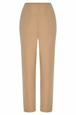 WNT Indie High Waist Pants - Camel Two Piece Sets