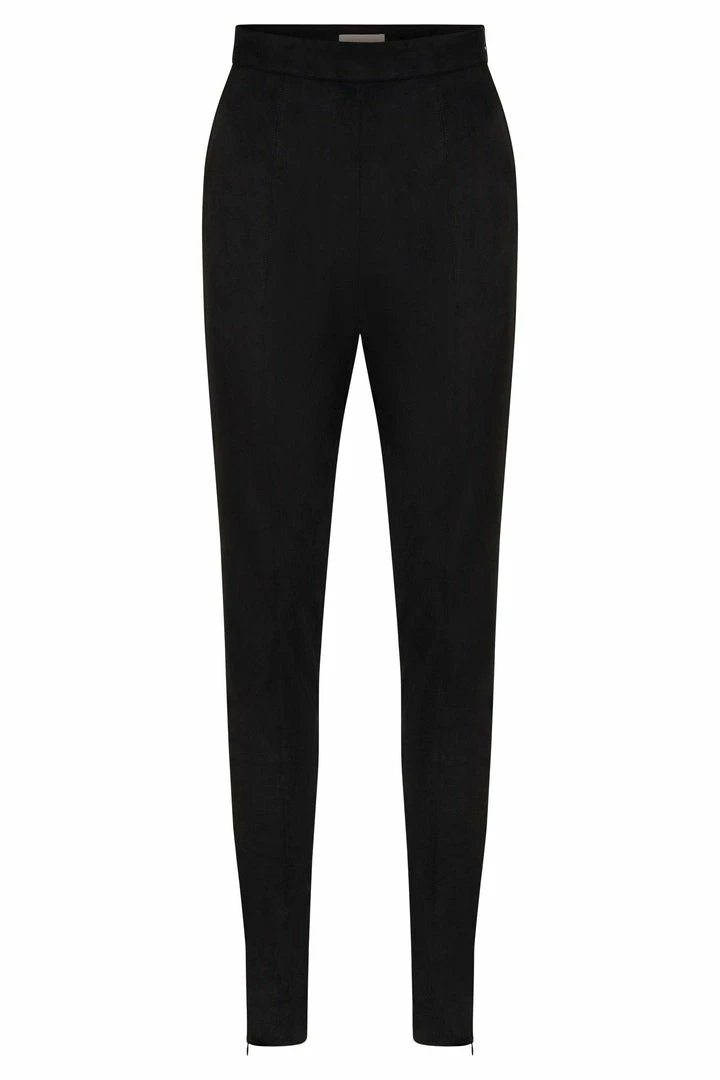 WNT Bianca Suede Leggings - Black 10 WNT Bianca Suede Leggings - Black