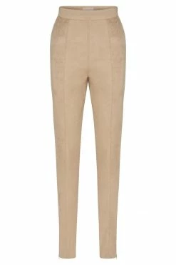 WNT Bianca Suede Leggings - Sand