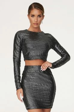 FCF Gwen Mini Skirt - Black All Bottoms