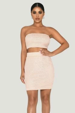 FCF Gwen Mini Skirt - Iridescent All Bottoms