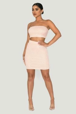 FCF Gwen Mini Skirt - Iridescent All Bottoms 7 FCF Gwen Mini Skirt - Iridescent All Bottoms