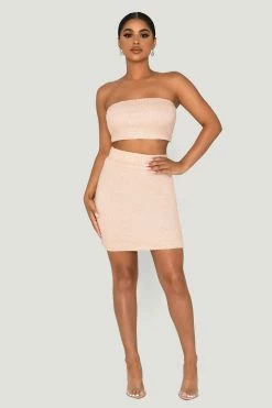 FCF Gwen Mini Skirt - Iridescent All Bottoms 8 FCF Gwen Mini Skirt - Iridescent All Bottoms