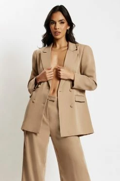WNT Madison Oversized Blazer - Taupe Coats & Jackets