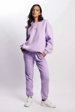 QNG Charlie Unisex Cosy Jogger - Lilac All Bottoms