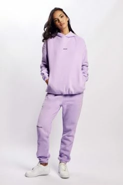 QNG Bay Unisex Oversized Cosy Hoodie - Lilac