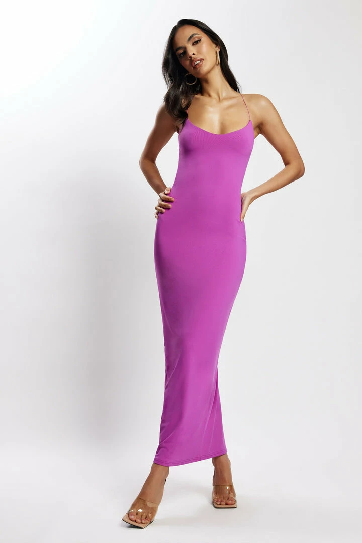 WXI Sabine Backless Maxi Dress - Purple DRESSES 2 WXI Sabine Backless Maxi Dress - Purple DRESSES