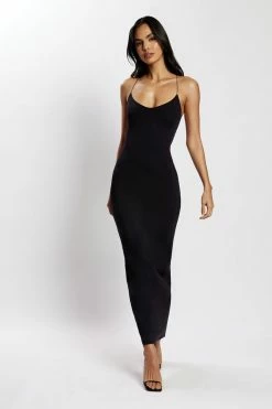 WXI DRESSES Sabine Backless Maxi Dress - Black 14 WXI DRESSES Sabine Backless Maxi Dress - Black