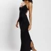 WXI DRESSES Sabine Backless Maxi Dress - Black