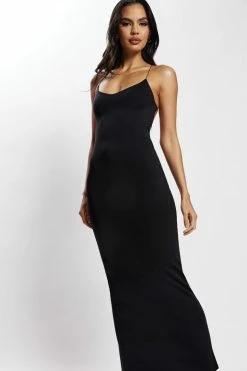 WXI DRESSES Sabine Backless Maxi Dress - Black 10 WXI DRESSES Sabine Backless Maxi Dress - Black