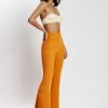 WNT Arabella Flared Split Side Pants - Tangerine Two Piece Sets