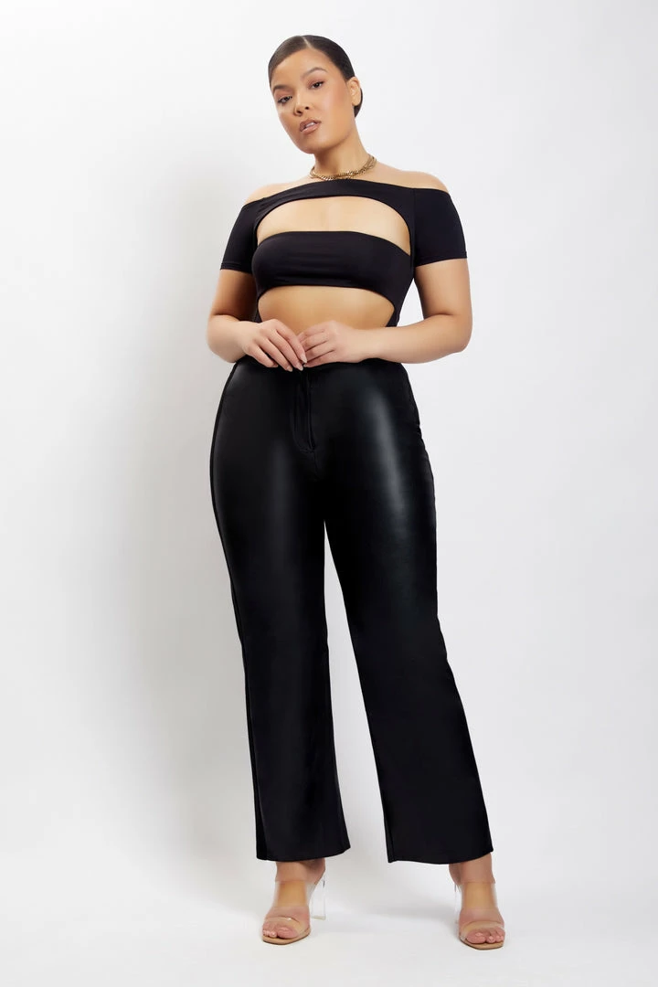 WXI Breanna Cut Out Bodysuit - Black All Tops 7 WXI Breanna Cut Out Bodysuit - Black All Tops