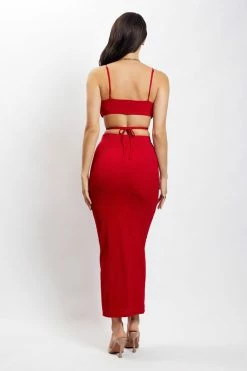 ROM Suzie Triangle Bralette - Chilli Pepper Two Piece Sets