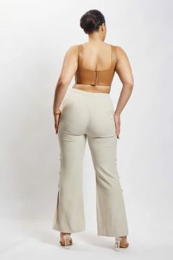 LCH Kali Faux Leather Corset - Dark Tan 26 LCH Kali Faux Leather Corset - Dark Tan