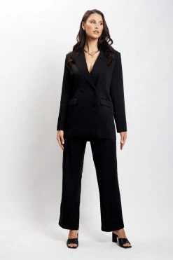 WNT Two Piece Sets Madison Oversized Blazer - Black