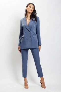 WNT Indie High Waist Pants - Steel Blue 18 WNT Indie High Waist Pants - Steel Blue