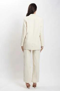 WNT Madison Oversized Blazer - Cream