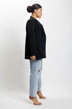 WNT Two Piece Sets Madison Oversized Blazer - Black