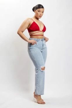 ROM Suzie Triangle Bralette - Chilli Pepper Two Piece Sets