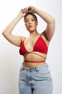 ROM Suzie Triangle Bralette - Chilli Pepper Two Piece Sets