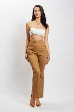 WNT Cindy Flare Pants - Camel