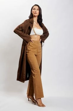 WNT Cindy Flare Pants - Camel