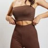 ROM Lisa Ribbed Booty Short - Chocolate