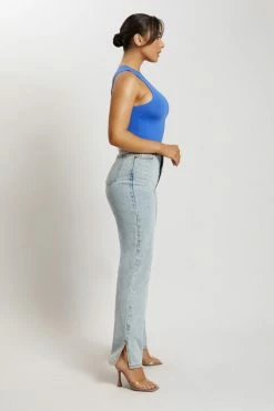 WXI Jordyn Tank Sleeveless Bodysuit - Cobalt Blue All Tops