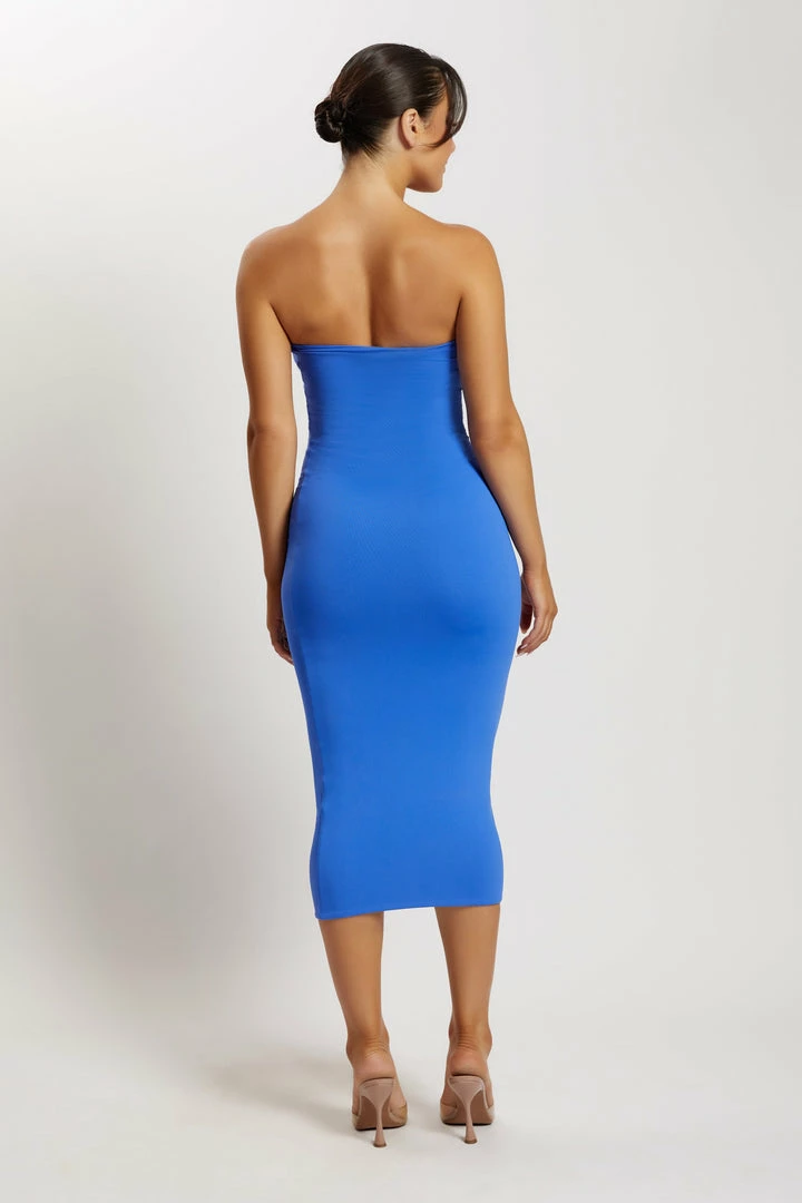 WXI Cassidy Strapless Midi Dress - Cobalt Blue DRESSES 2 WXI Cassidy Strapless Midi Dress - Cobalt Blue DRESSES