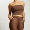 WXI Dakota Tube Top - Chocolate All Tops
