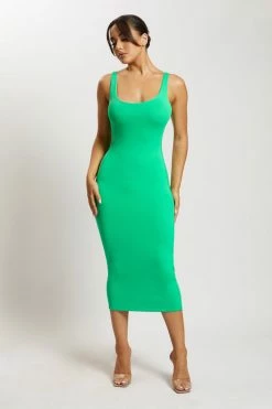 WXI DRESSES India Scoop Neck Maxi Dress - Fresh Green 11 WXI DRESSES India Scoop Neck Maxi Dress - Fresh Green