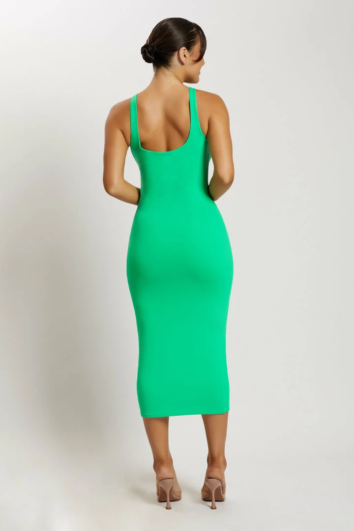 WXI DRESSES India Scoop Neck Maxi Dress - Fresh Green 4 WXI DRESSES India Scoop Neck Maxi Dress - Fresh Green