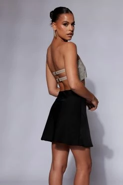 BSD Valerie Diamante Bandeau - Gold All Tops