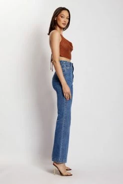 SKY All Tops Alicia Cowl Neck Crochet Crop Top - Biscuit 9 SKY All Tops Alicia Cowl Neck Crochet Crop Top - Biscuit