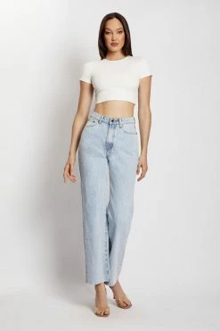 EMS Donna Straight Leg Jean - Light Blue All Bottoms 23 EMS Donna Straight Leg Jean - Light Blue All Bottoms