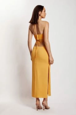 AMC Erika Maxi Skirt With Hardware - Mango