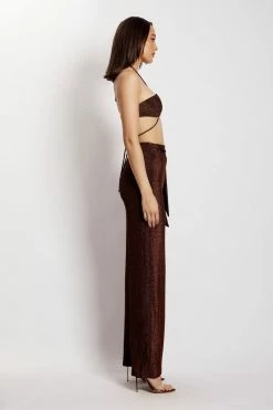 ROM Hope Ring Crop Top - Chocolate Shimmer Two Piece Sets 21 ROM Hope Ring Crop Top - Chocolate Shimmer Two Piece Sets