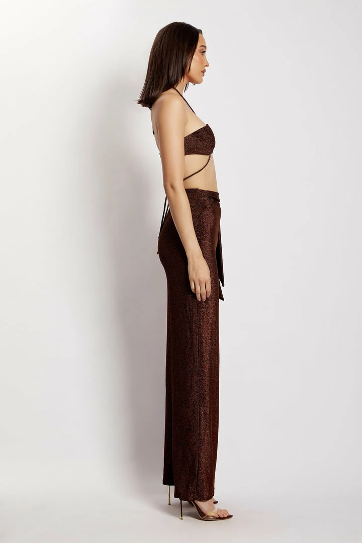 ROM Hope Ring Crop Top - Chocolate Shimmer Two Piece Sets 11 ROM Hope Ring Crop Top - Chocolate Shimmer Two Piece Sets