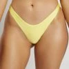 GLD Bambi Cheeky Cut Bikini Bottoms - Canary Yellow