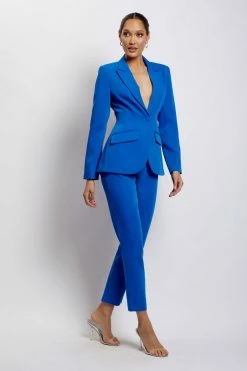 WNT Indie High Waist Pants - Cobalt Blue