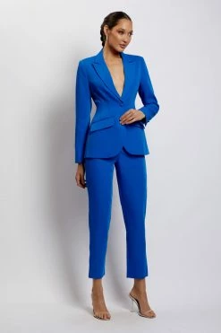 WNT Indie High Waist Pants - Cobalt Blue