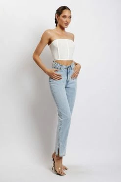 WNT Allie Mesh Corset - White