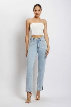 WNT Allie Mesh Corset - White