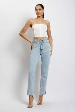 WNT Allie Mesh Corset - White