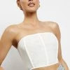 WNT Allie Mesh Corset - White