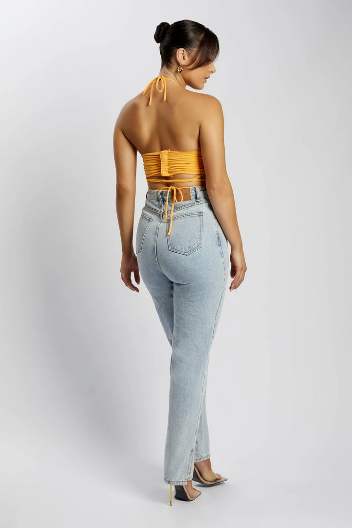 WXI Ayesha Cut Out Singlet - Mango All Tops 2 WXI Ayesha Cut Out Singlet - Mango All Tops