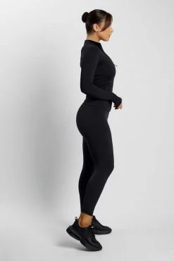 MGH Luna Zip Up Jacket - Black Coats & Jackets