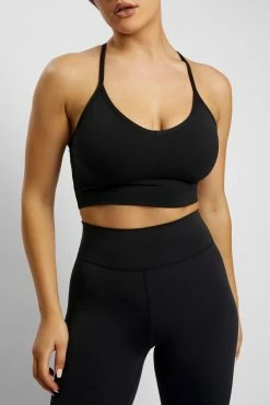 MGH Edena V Back Crop Top - Black 11 MGH Edena V Back Crop Top - Black