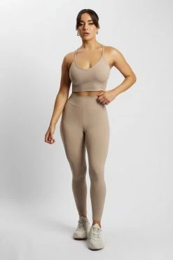 MGH Venus V Back Leggings - Taupe