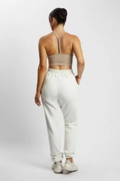 QNG Sweaters & Hoodies Jesy Loopback Oversized Jogger - Grey Marle